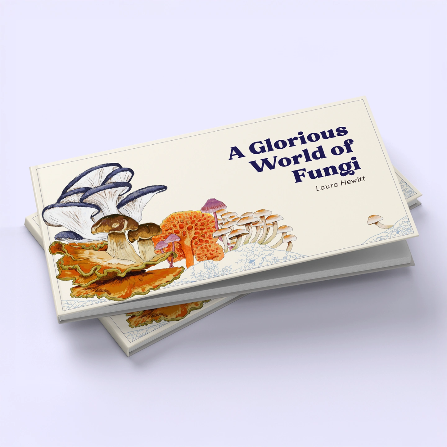 Editorial — A Glorious World of Fungi mockup