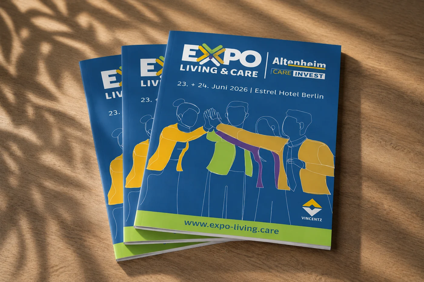 EXPO LIVING & CARE — programme booklets