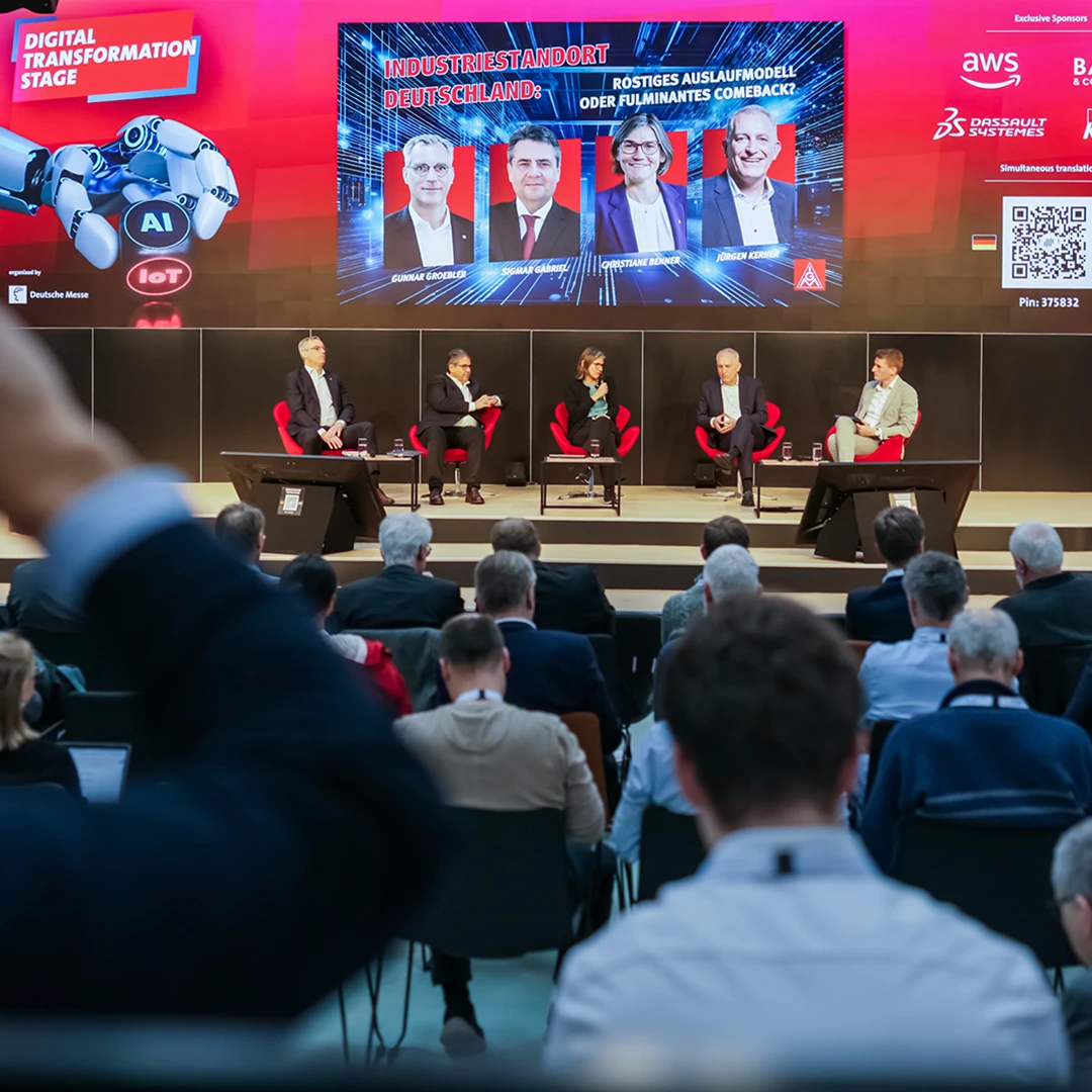Hannover Messe — AI-generated imagery