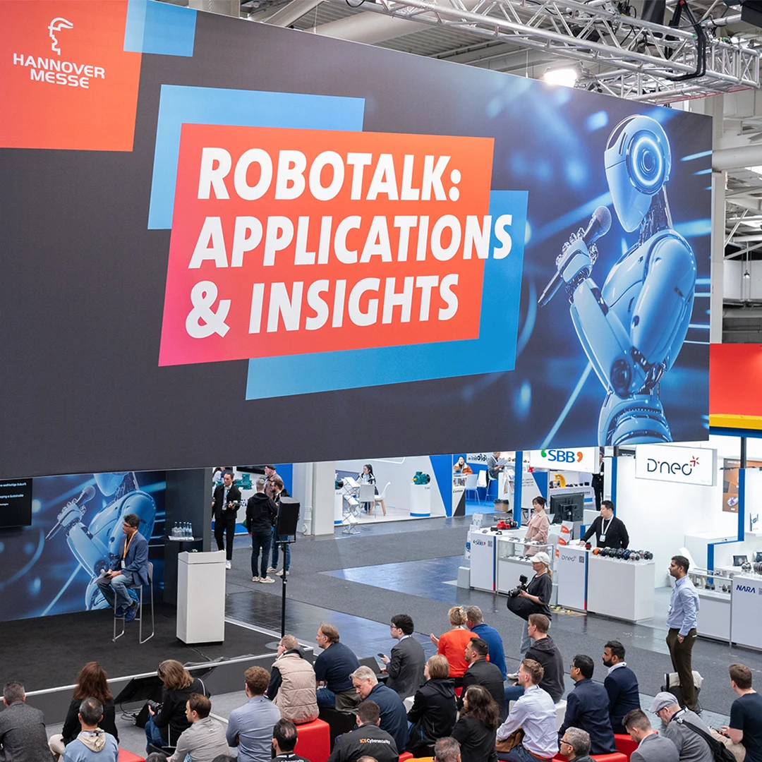 Hannover Messe — AI-generated imagery